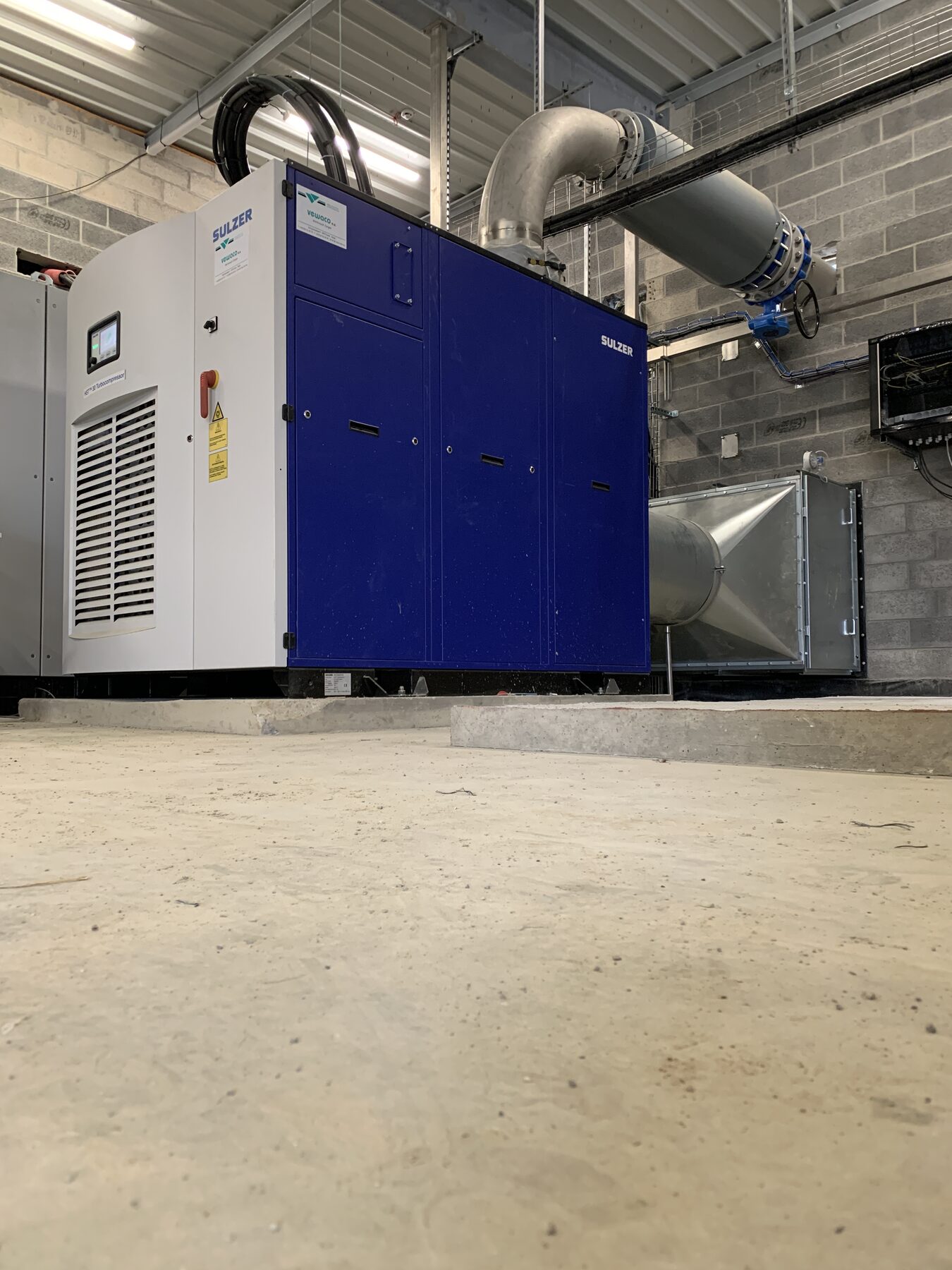 Beluchtingsinstallatie geplaatst door Vewaco
