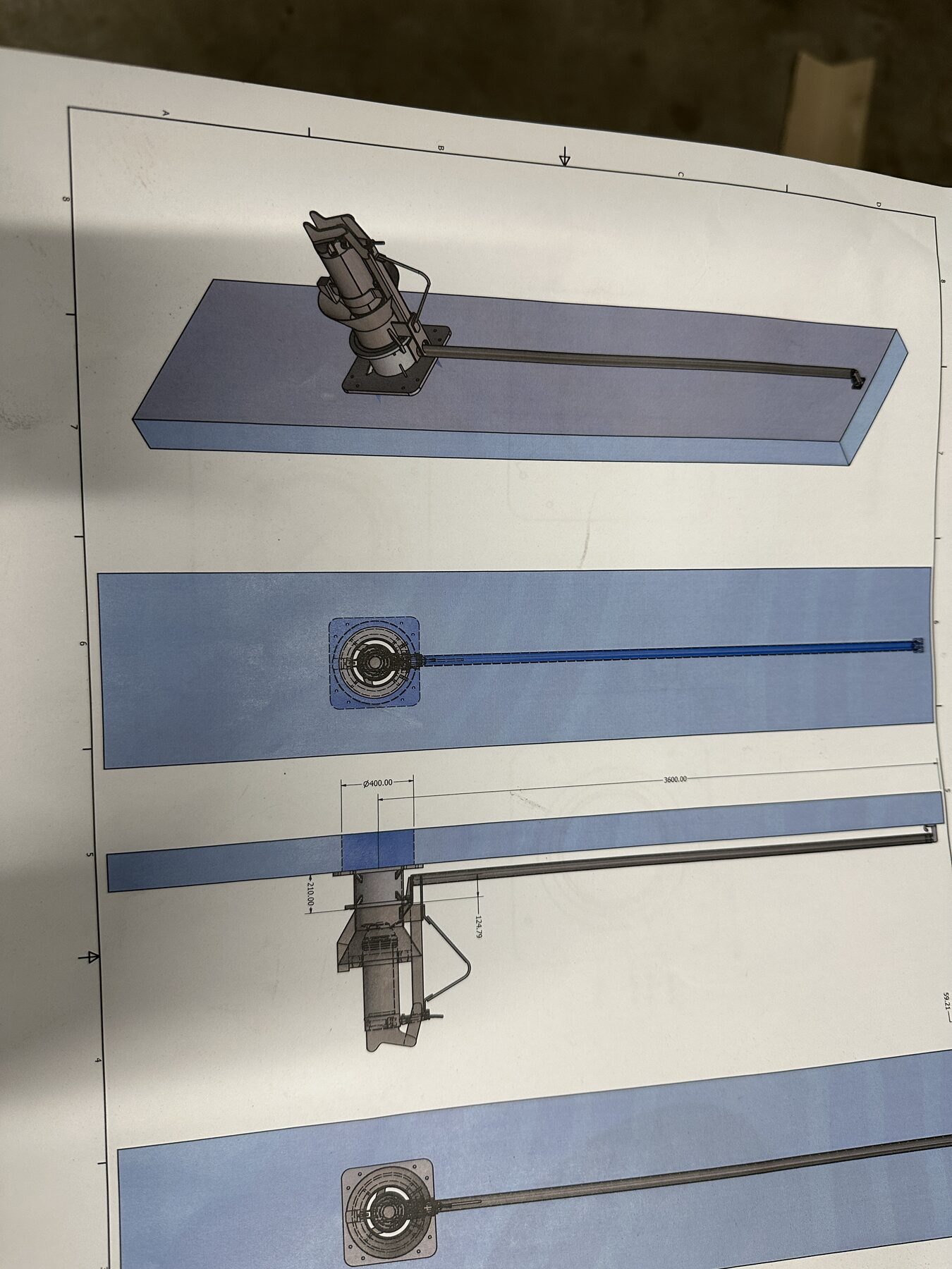 3D-ontwerp en werktekening van Vewaco