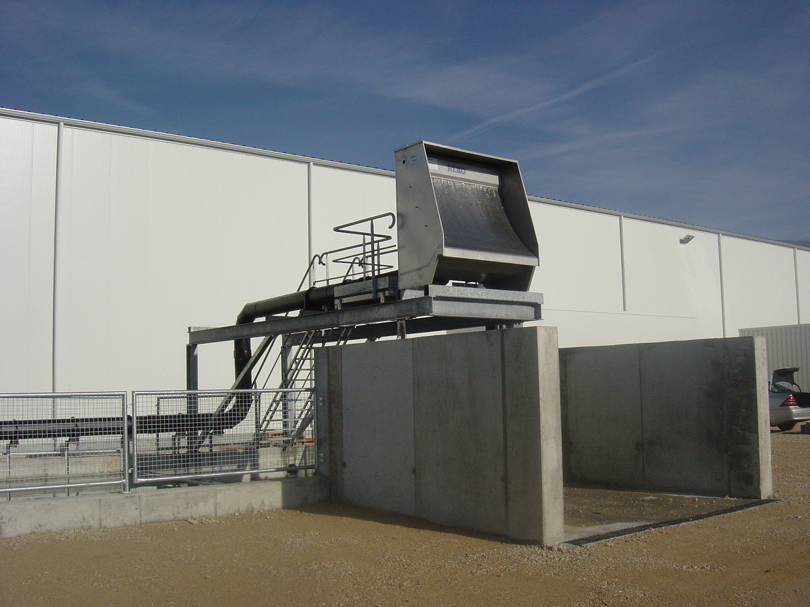 Zeefbocht en trommelzeef voor filtratie van afvalwater