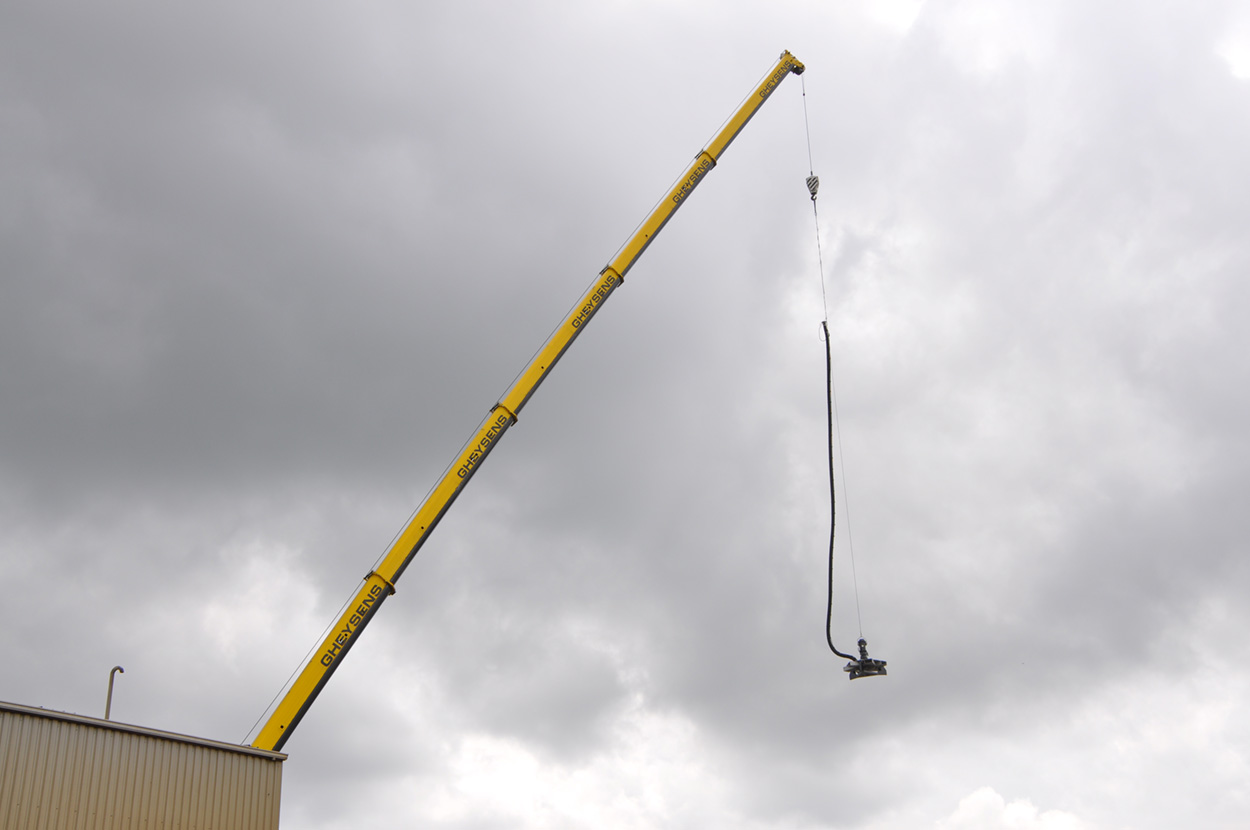 Beluchtingsinstallatie geplaatst door Vewaco