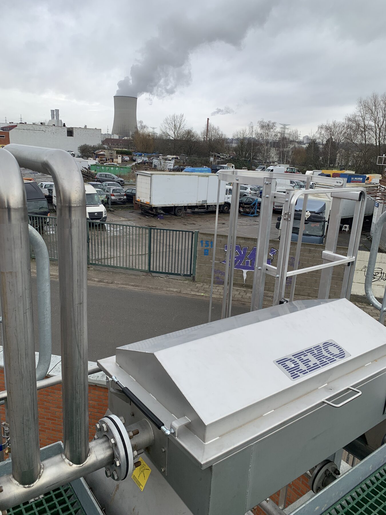 Zeefbocht en trommelzeef voor filtratie van afvalwater