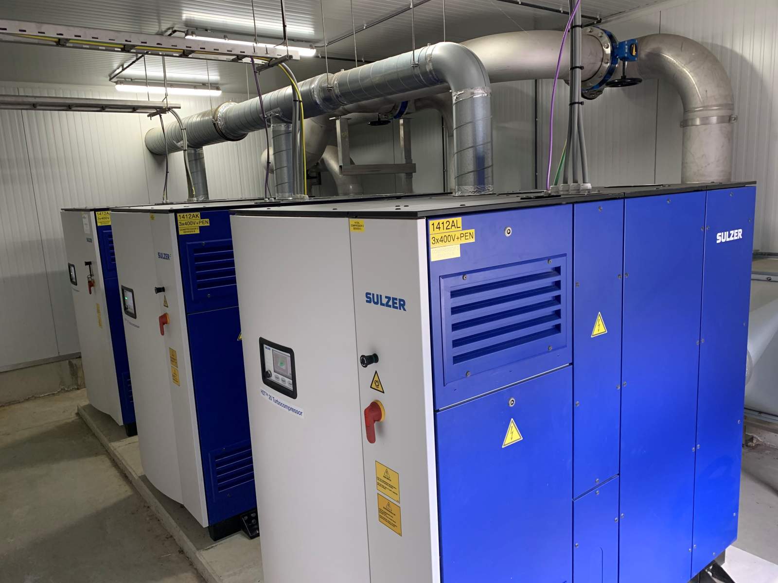 Beluchtingsinstallatie geplaatst door Vewaco