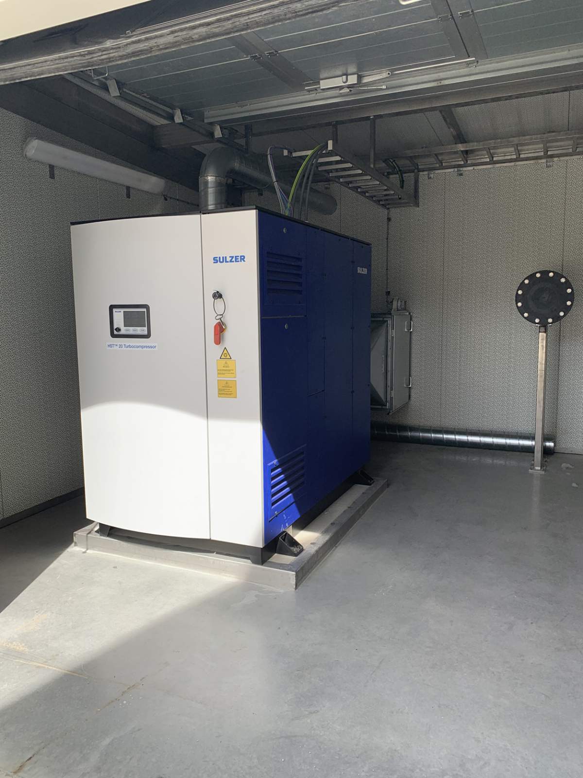 Beluchtingsinstallatie geplaatst door Vewaco