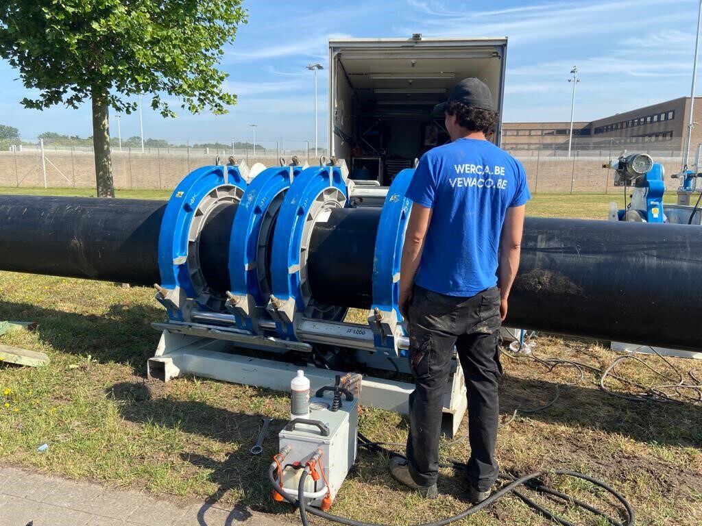 Pompinstallatie geplaatst door Vewaco